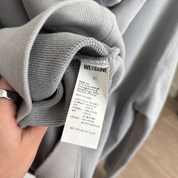 Well11done Oversized Long Sleeved Hoodie - Picture 5 of 8